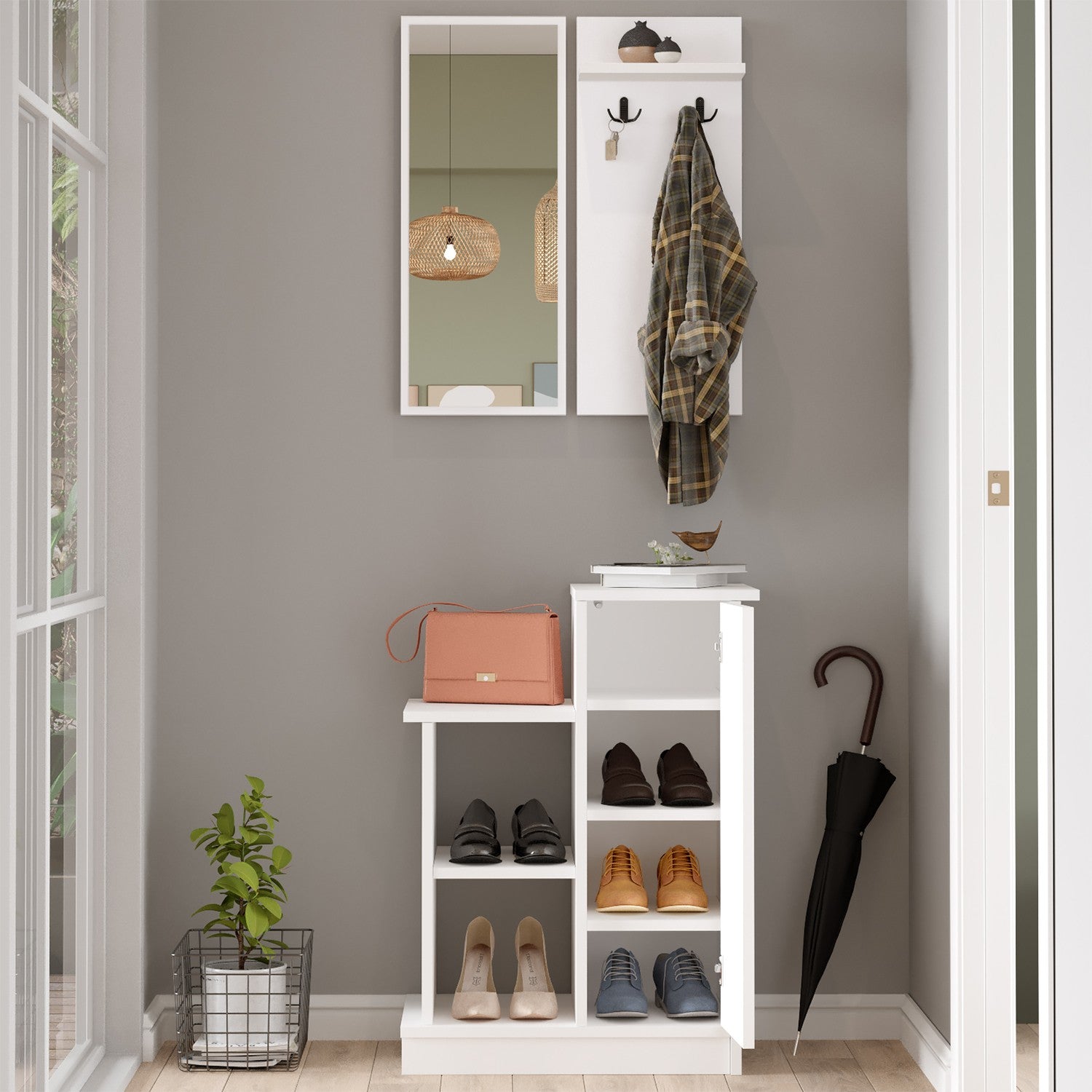 Tufafi – CH1-W – לבן - יחידת התארגנות רב תכליתית