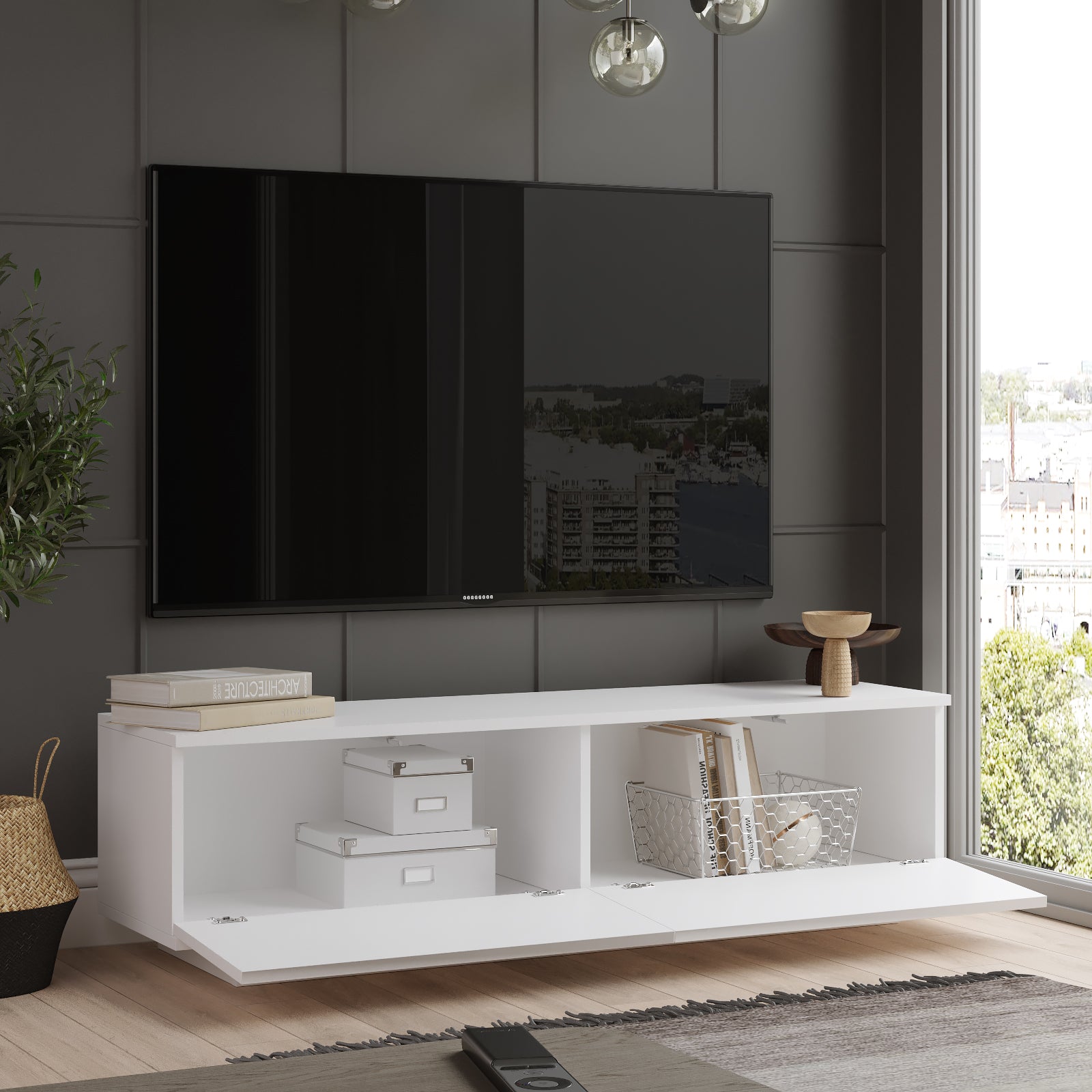 Rocket FN1-W - מזנון טלוויזיה מעוצב