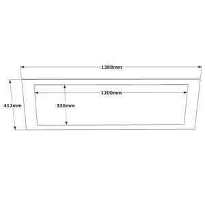Novia-ML24-A- קונסולת כניסה לבית עם מראה