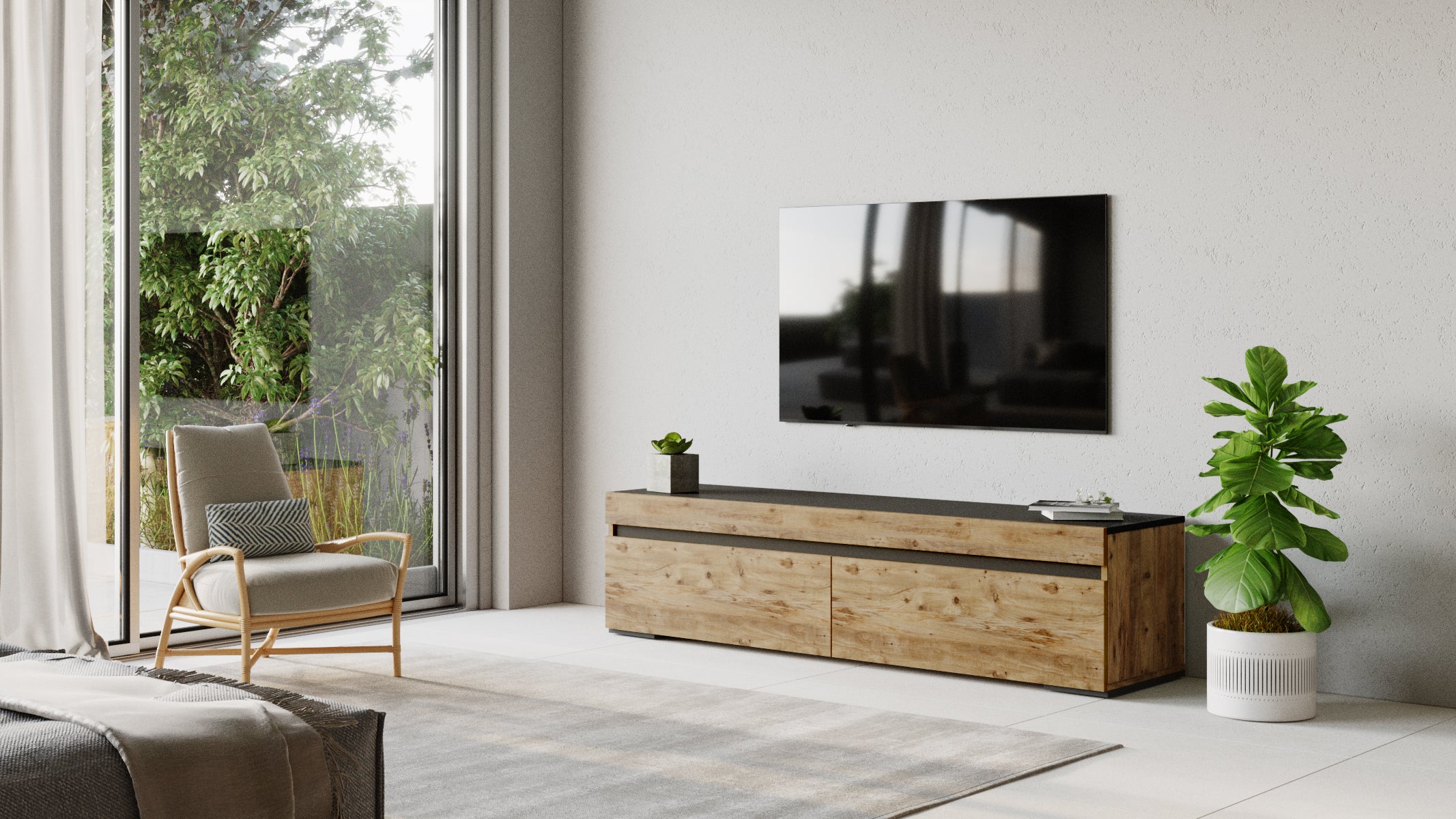 Nikos FR3-AA - מזנון טלוויזיה מעוצב