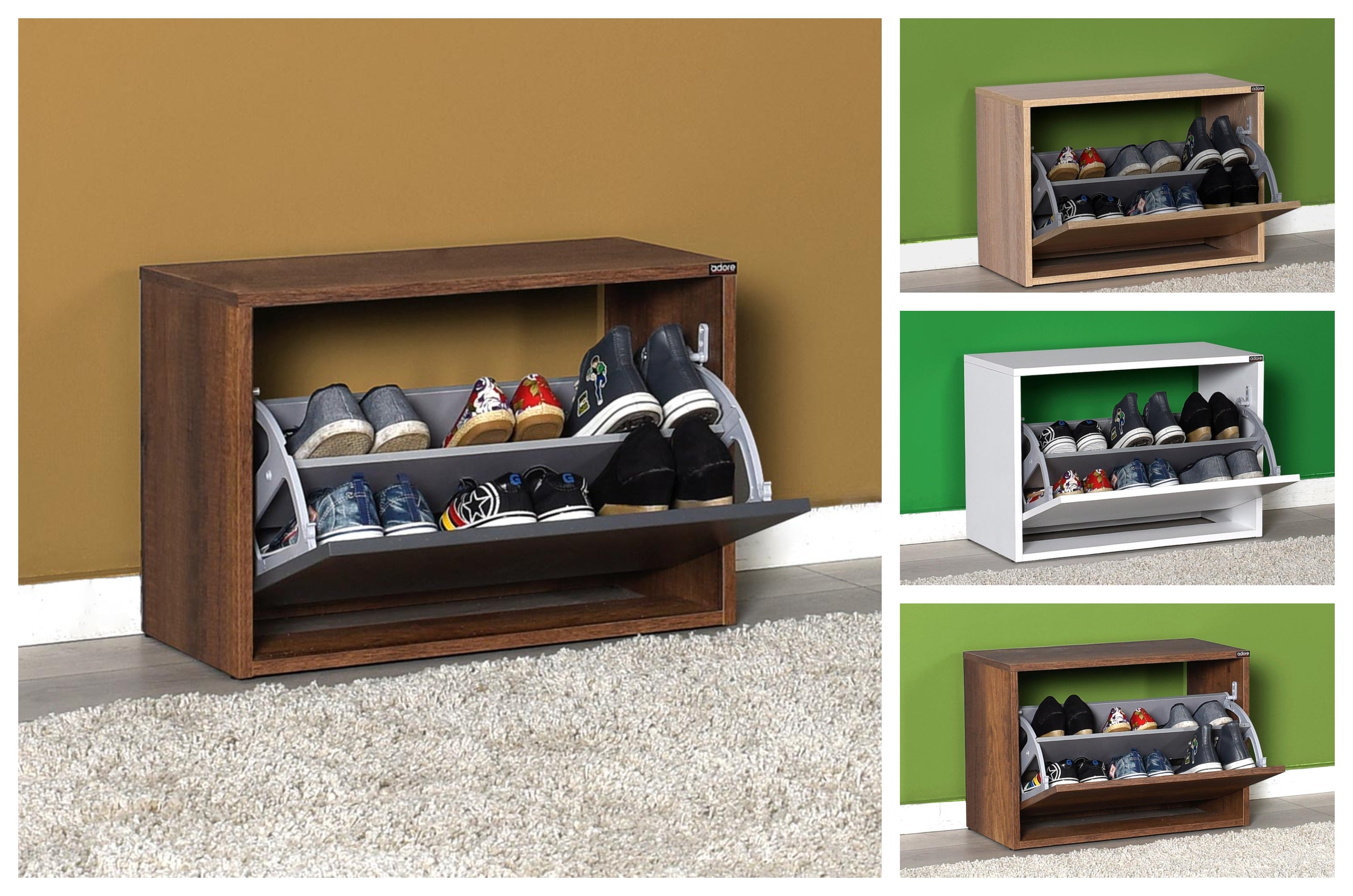 ברי לבן - HC-110 - שידת נעליים