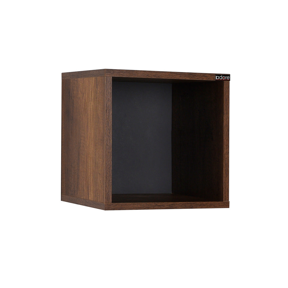 קיובי - AF033 אגו אוסלו חום כהה OO- מדף קוביה