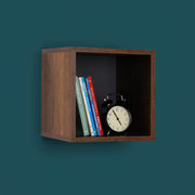 קיובי - AF033 אגו אוסלו חום כהה OO- מדף קוביה