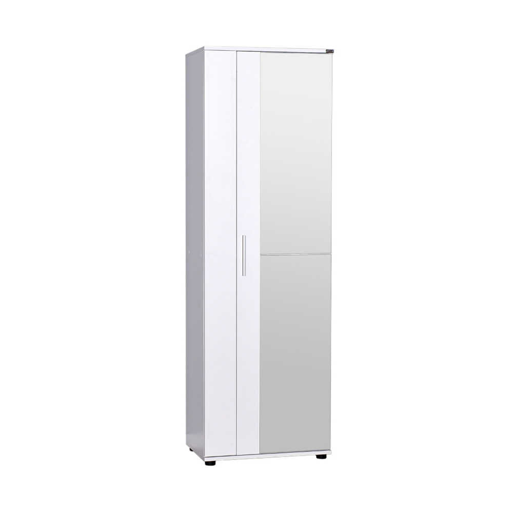 ריצרד HC629 לבן - ארון מראה עשרה מדפים