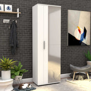 ריצרד HC629 לבן - ארון מראה עשרה מדפים