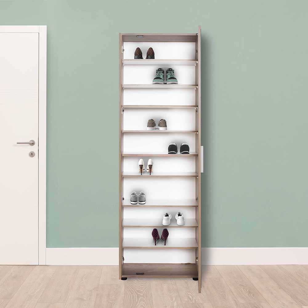 ריצארד HC629 לאטה - ארון מראה עשרה מדפים