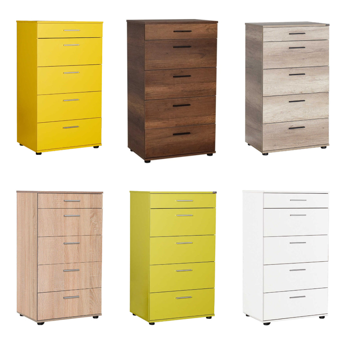 פאי FN-550 - לבן - שידת מגירות