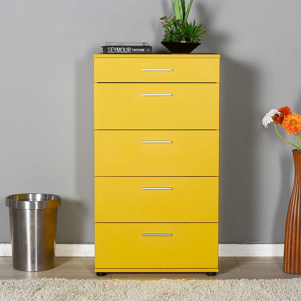 פאי FN-550 - צהוב - שידת מגירות