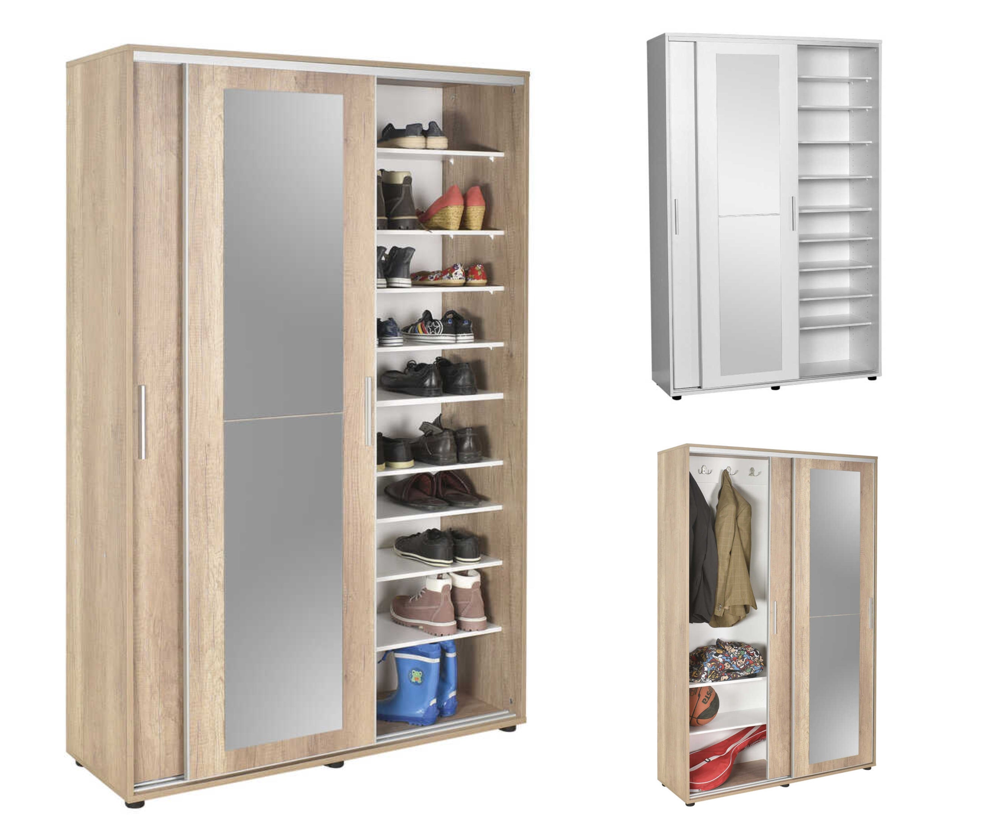 פול לבן  RT-620 - ארון הזזה מראה