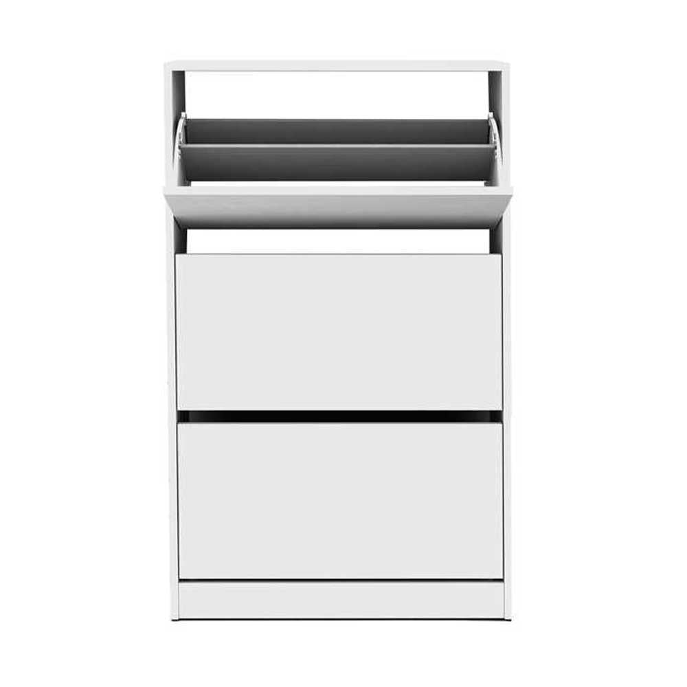 טריפל HC-530 לבן- שידת נעליים