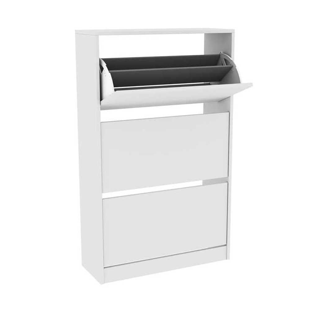 טריפל HC-530 לבן- שידת נעליים