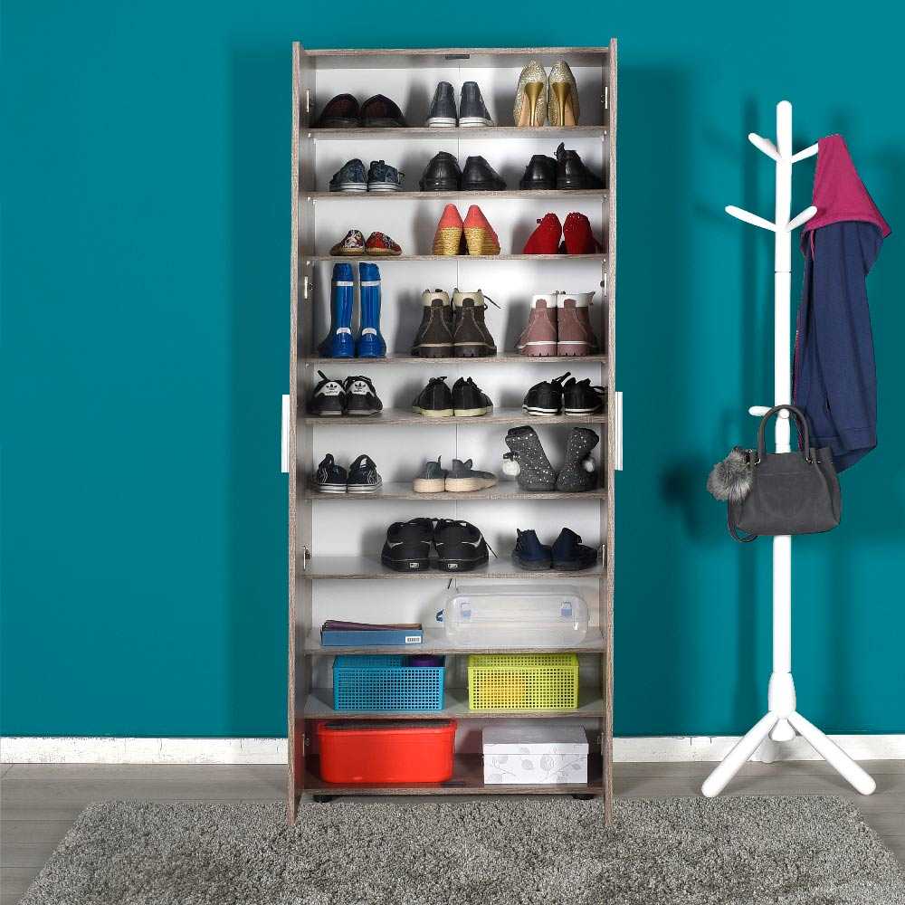 רוברט - SHC-529 חום לאטה - ארון מדפים