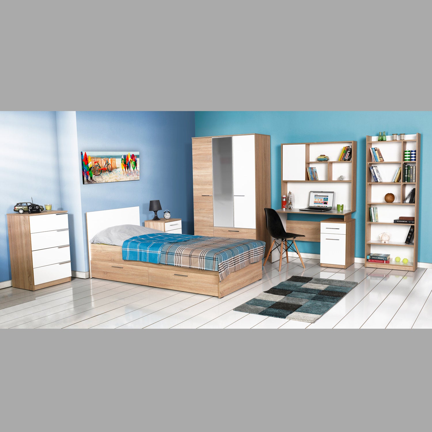 רוס - GRD733 - ארון בגדים