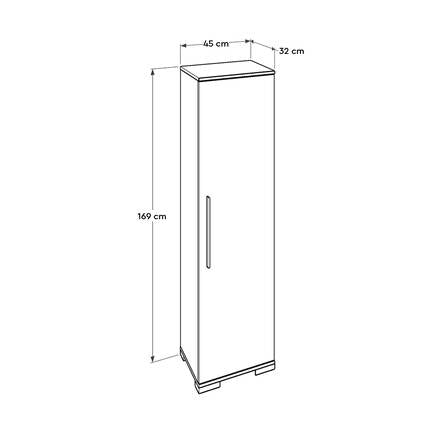 אסטרל -  DR-405-(DL-12) - ארון רב תכליתי