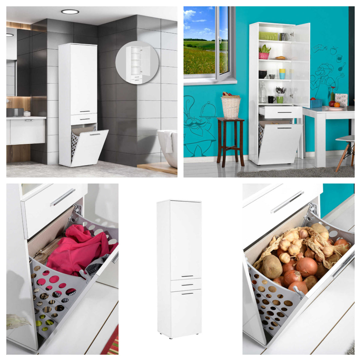 רופן - (DL-521)  DL-621- ארון כביסה