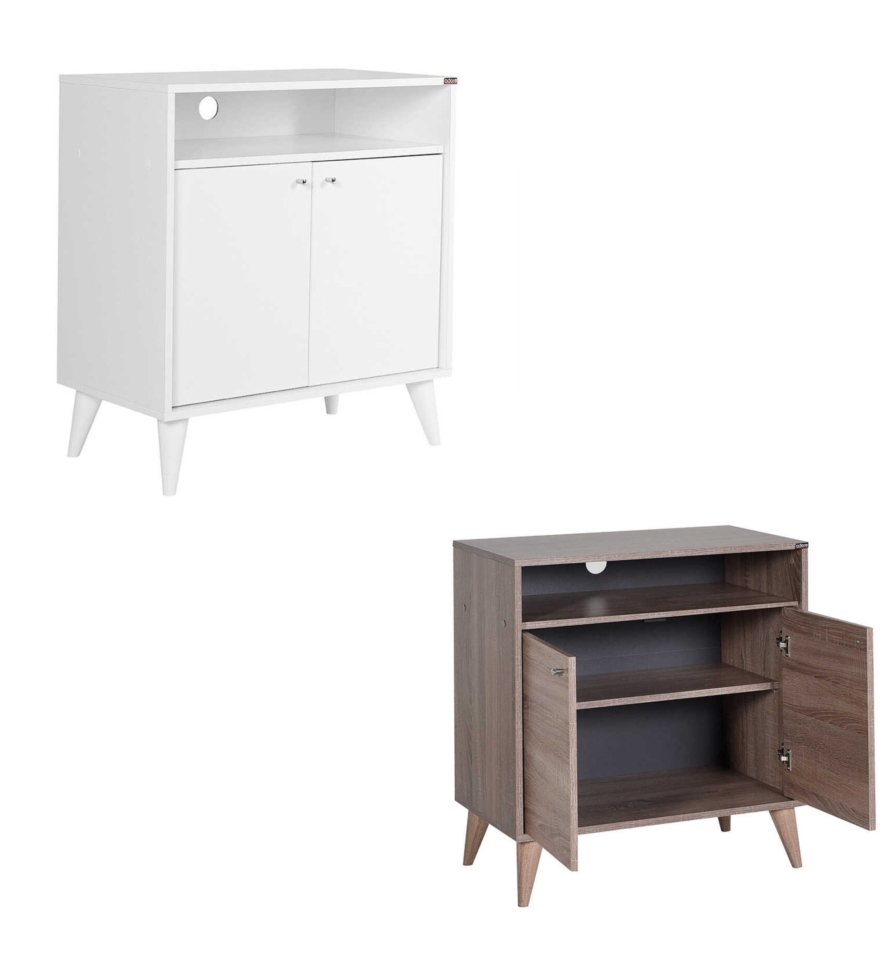 קלרי DR-220 לבן - שידת כניסה