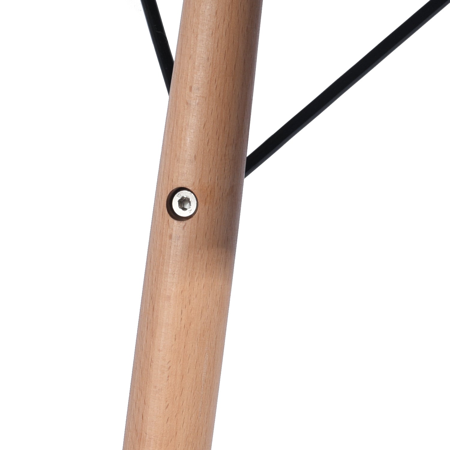 CHAD  A – שולחן פינת אוכל עגול שחור