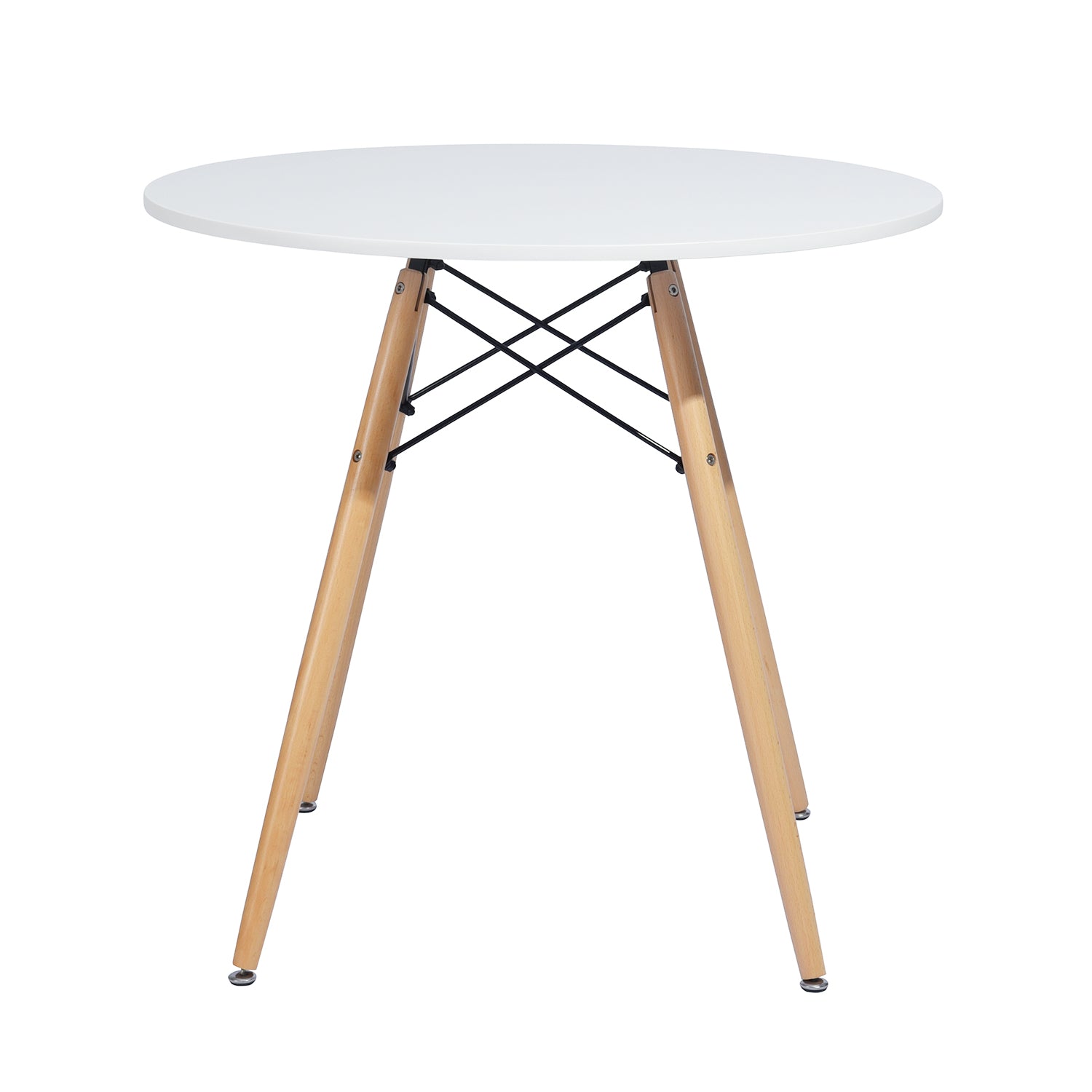 CHAD  A – שולחן פינת אוכל עגול לבן