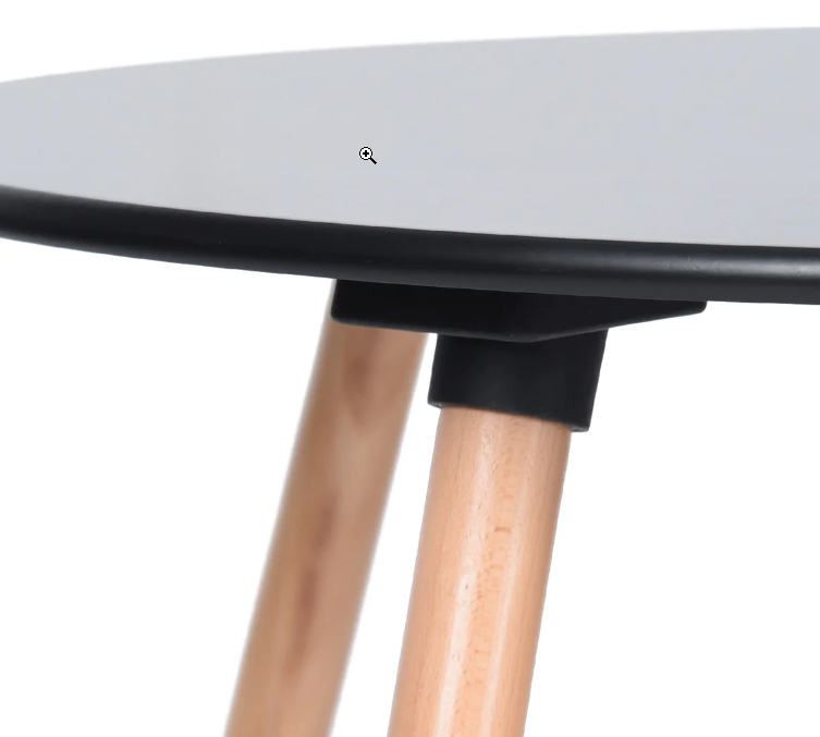 ROOKIE - שולחן עגול לפינת אוכל אפור