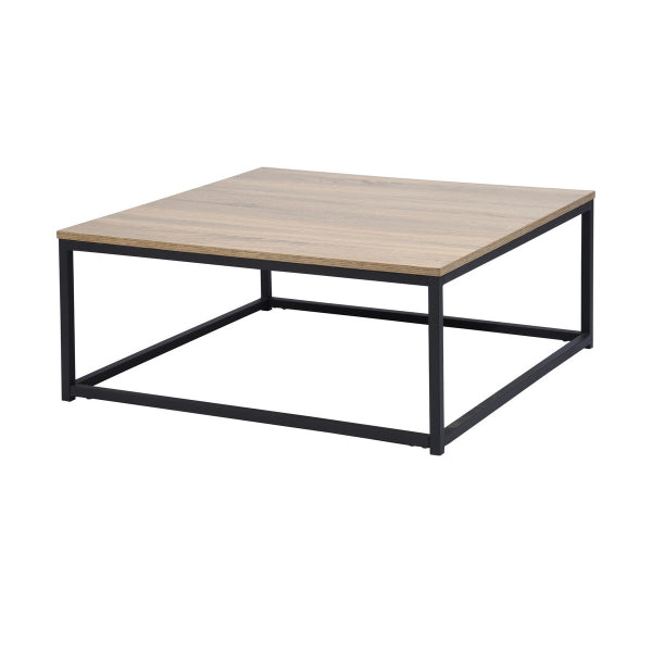 פאקטו ריבועי - חום אלון - שולחן סלון