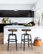 AMAT אגוז - כיסא בר-HC-027