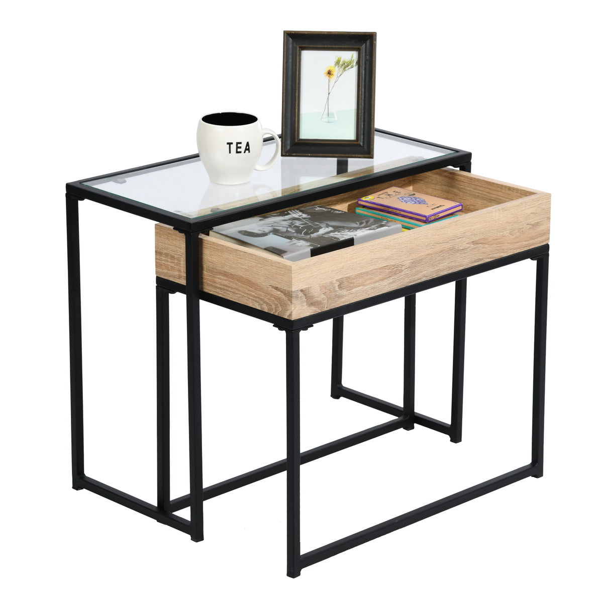 CURRY סט שולחנות קפה מעוצבים-HC-027