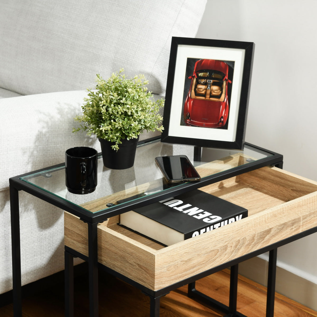 CURRY סט שולחנות קפה מעוצבים-HC-027