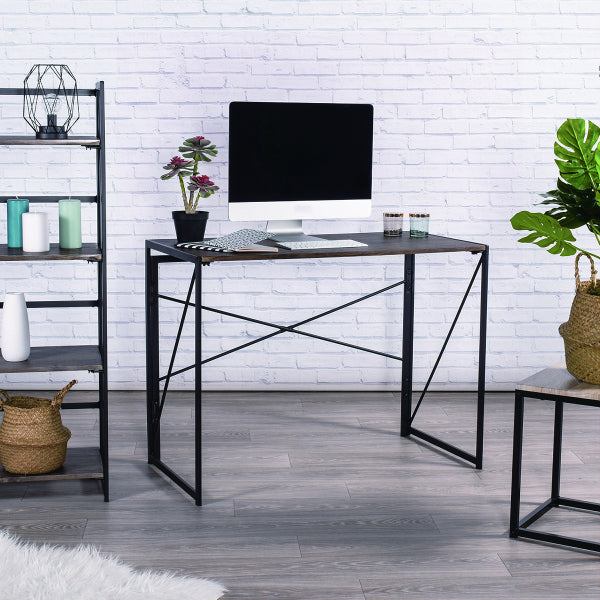 HARPER אגוז - שולחן עבודה-HC-027