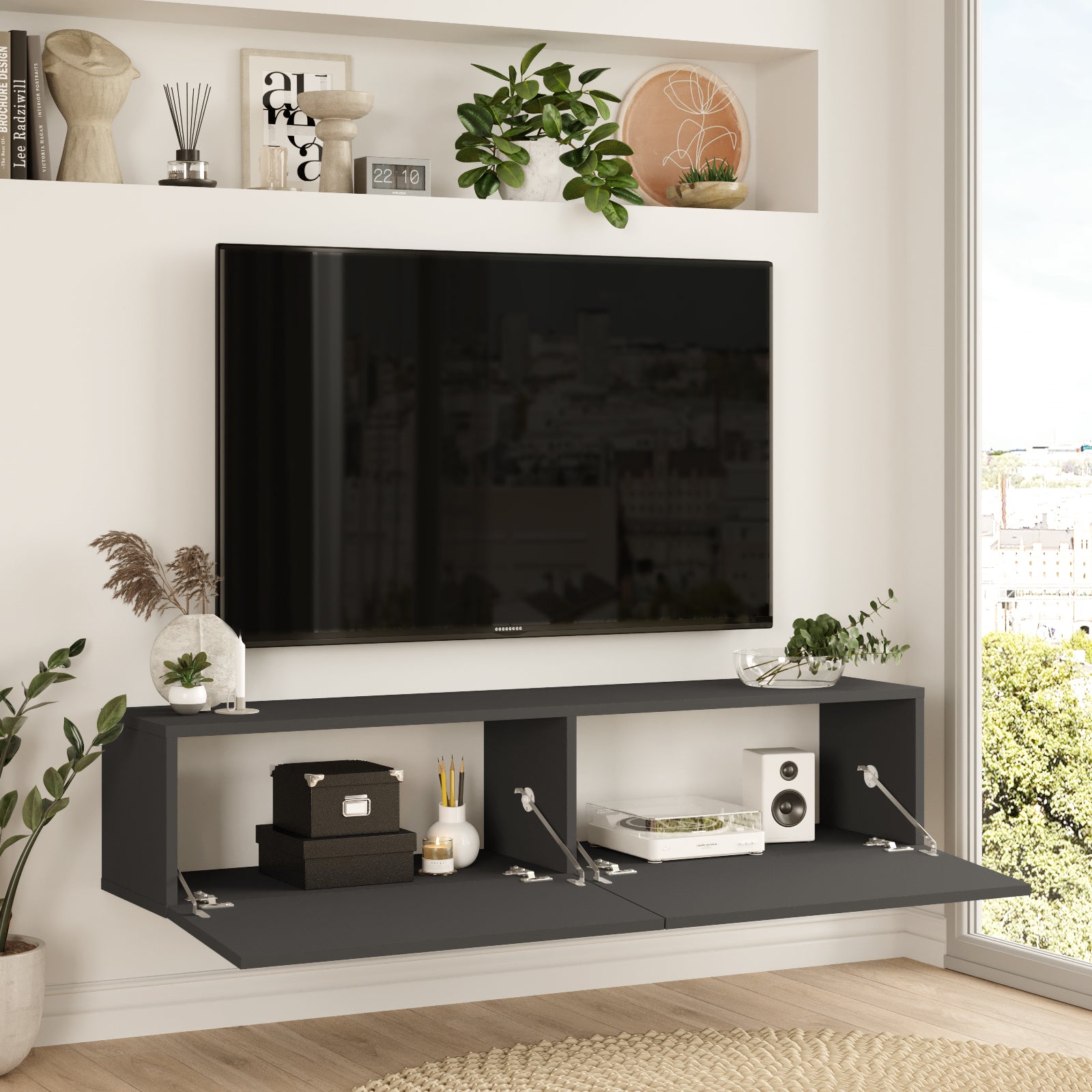 ARISTO FR10-AN -פחם - מזנון טלוויזיה צף