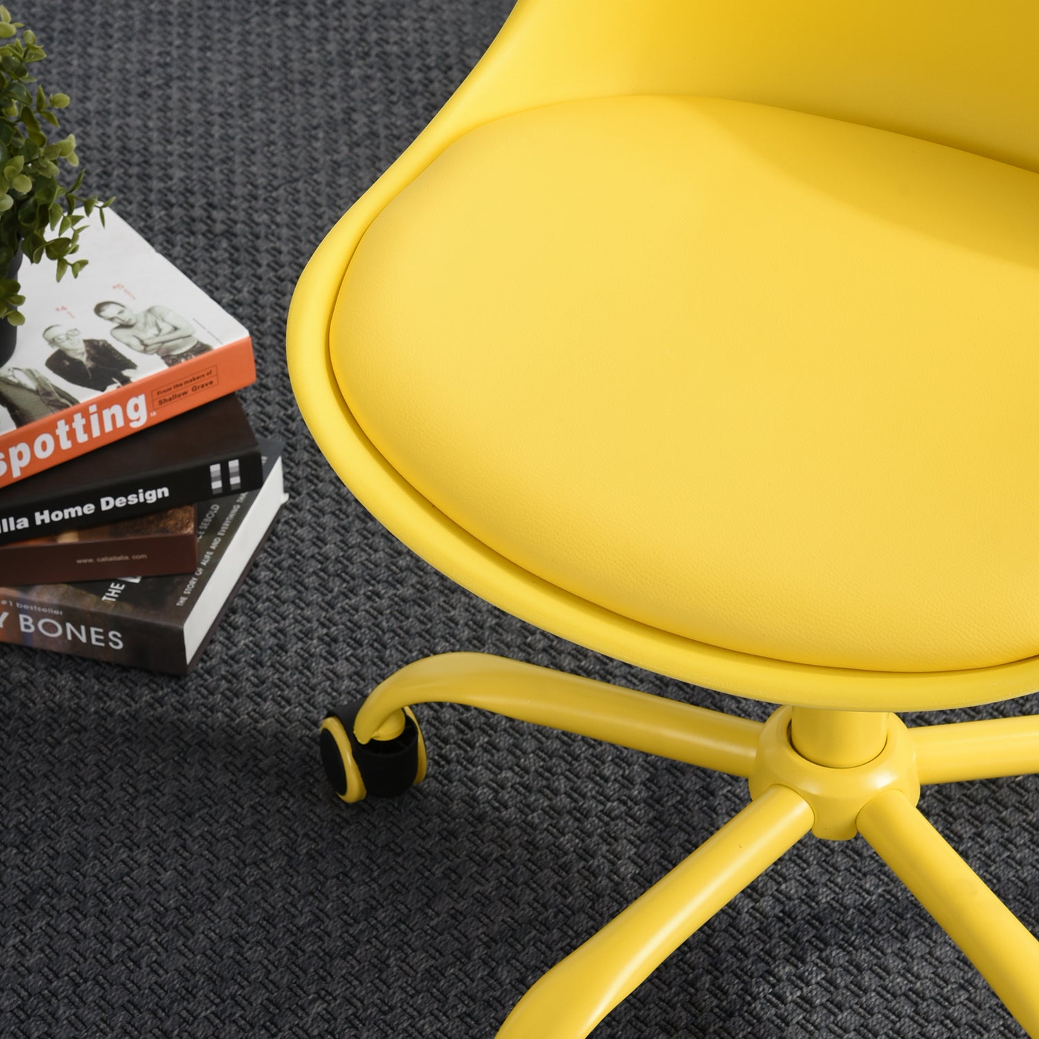 BLOKHUS צהוב - כיסא משרדי-6283