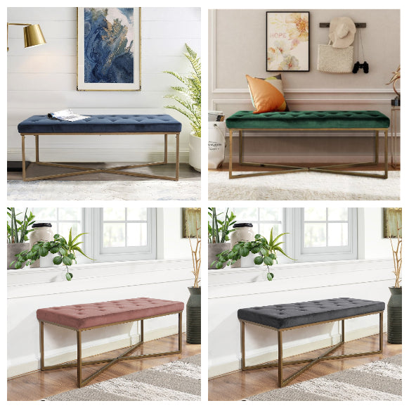 RIZZO אפור - ספסל מעוצב-2179