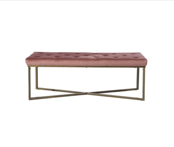 RIZZO ורוד - ספסל מעוצב-2181