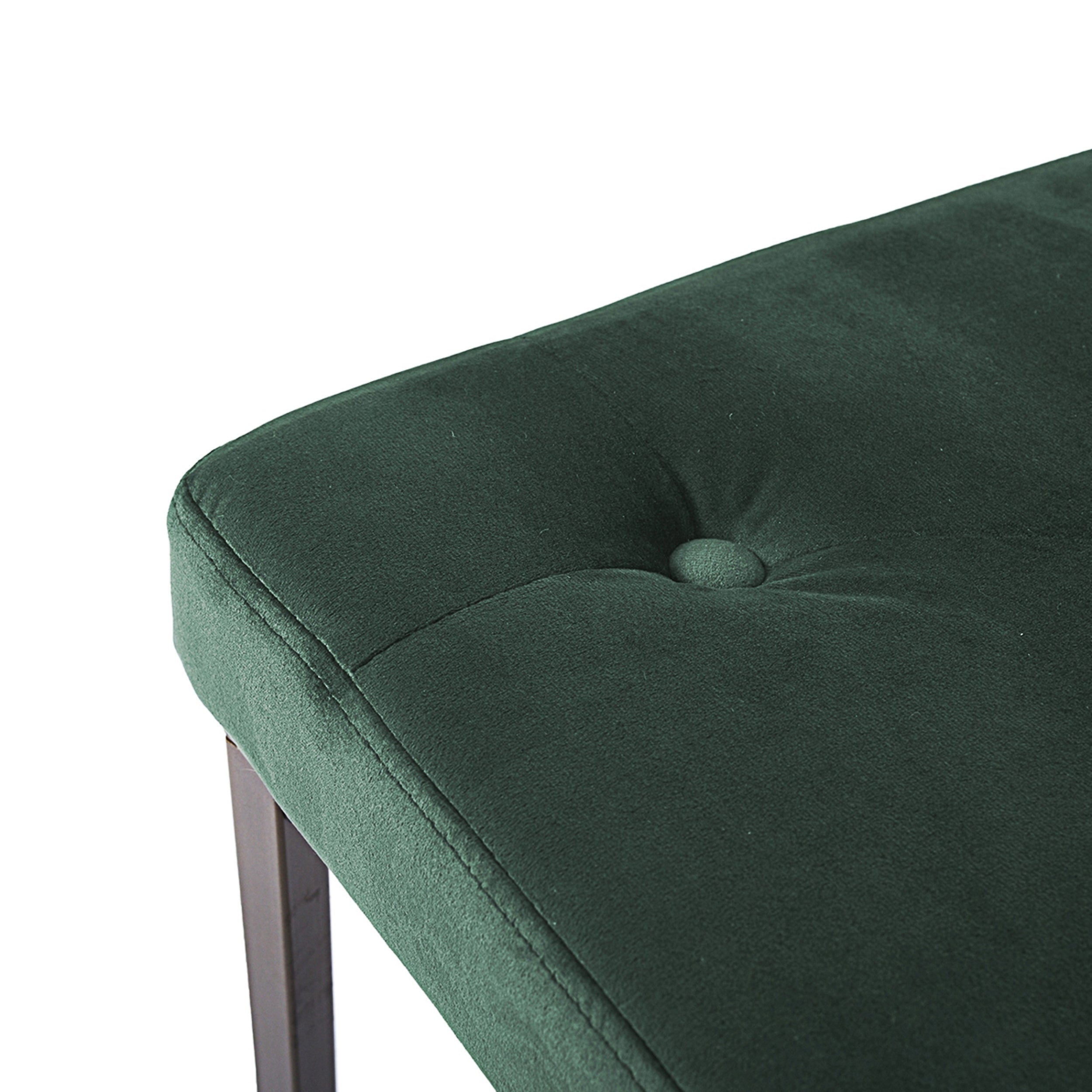 RIZZO ירוק כהה - ספסל מעוצב-