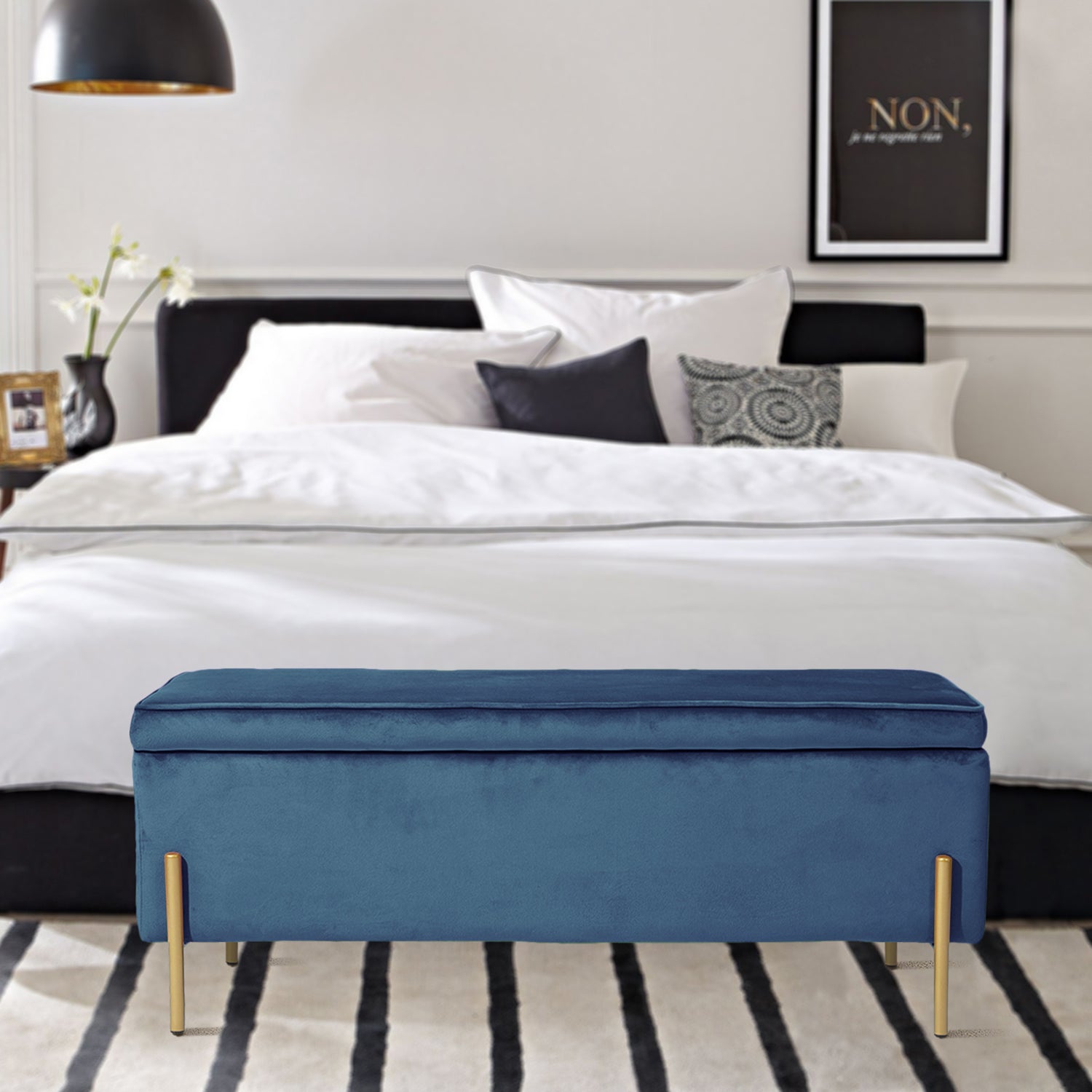 TUDOR  כחול - הדום אחסון אקסקלוסיבי