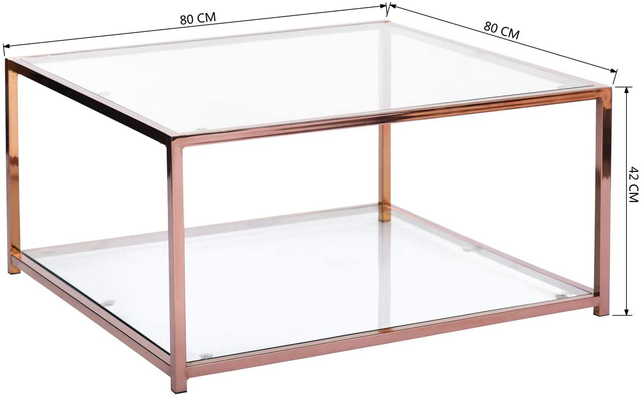 HUDD זהב - שולחן קפה-7690