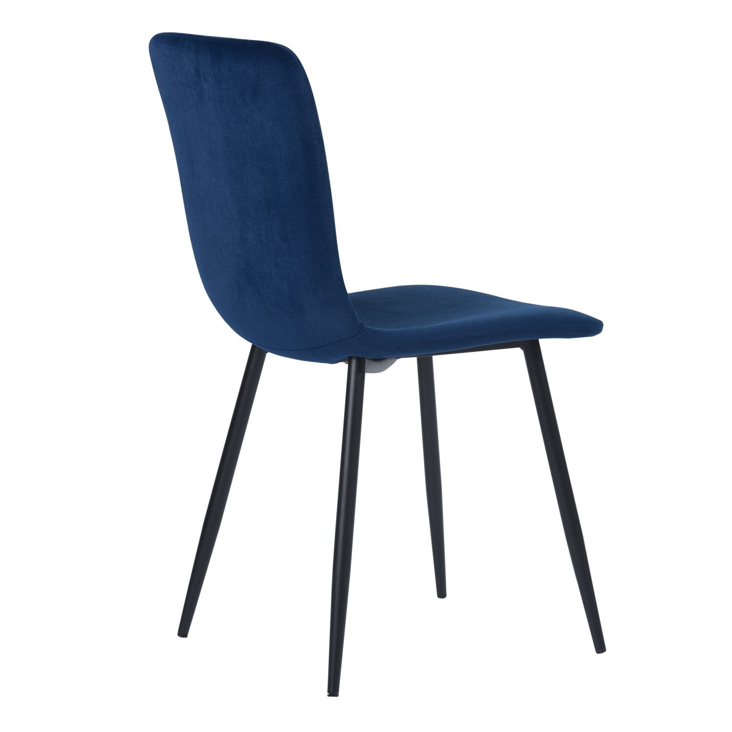 SCARGILL כחול דמוי קטיפה - כיסאות לפינת אוכל-2508