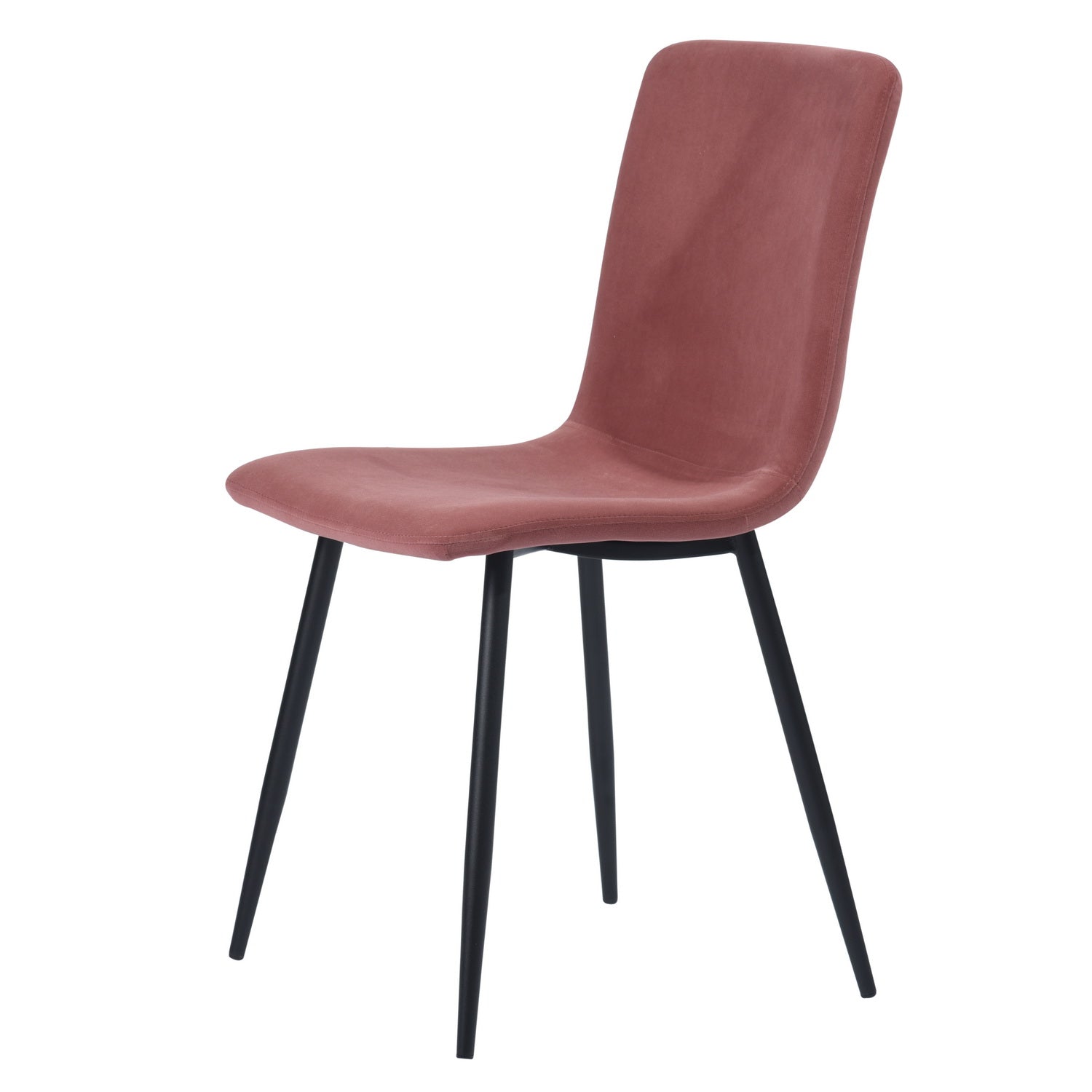 SCARGILL ורוד דמוי קטיפה - כיסאות לפינת אוכל-2535