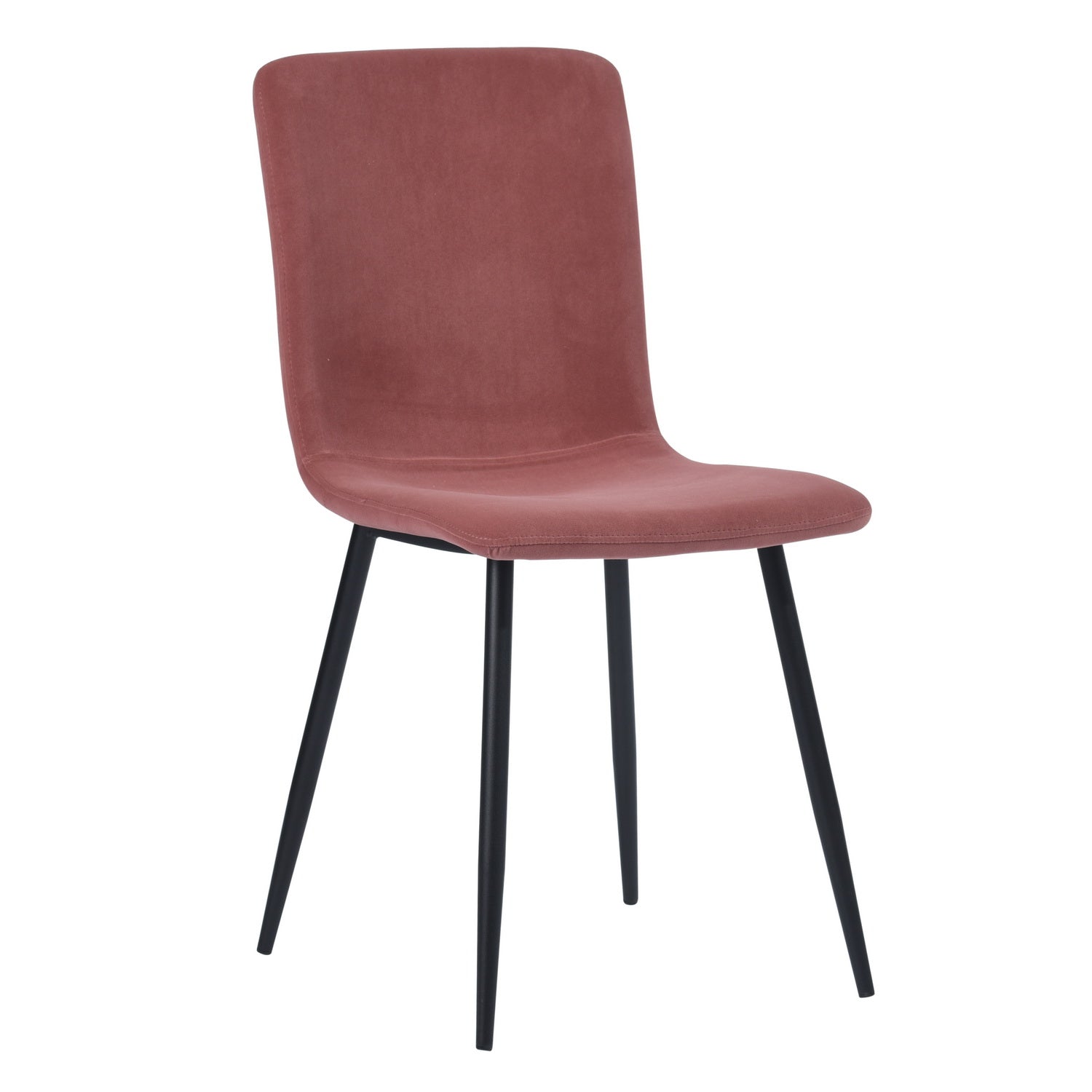 SCARGILL ורוד דמוי קטיפה - כיסאות לפינת אוכל-2535