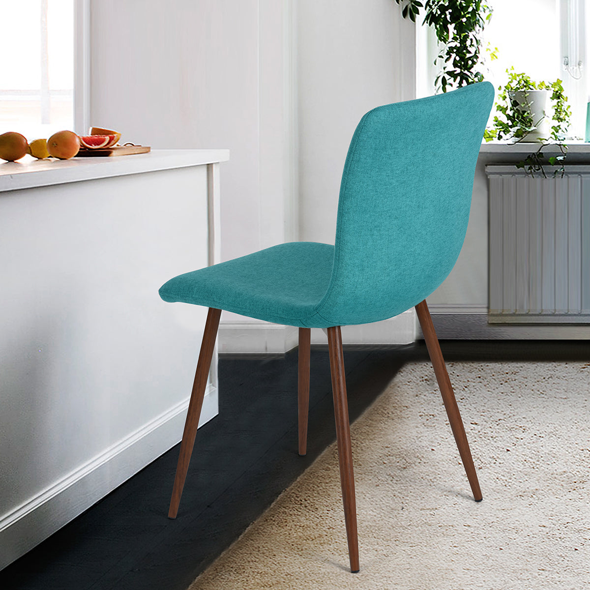 SCARGILL טורקיז בד - כיסאות לפינת אוכל-2318