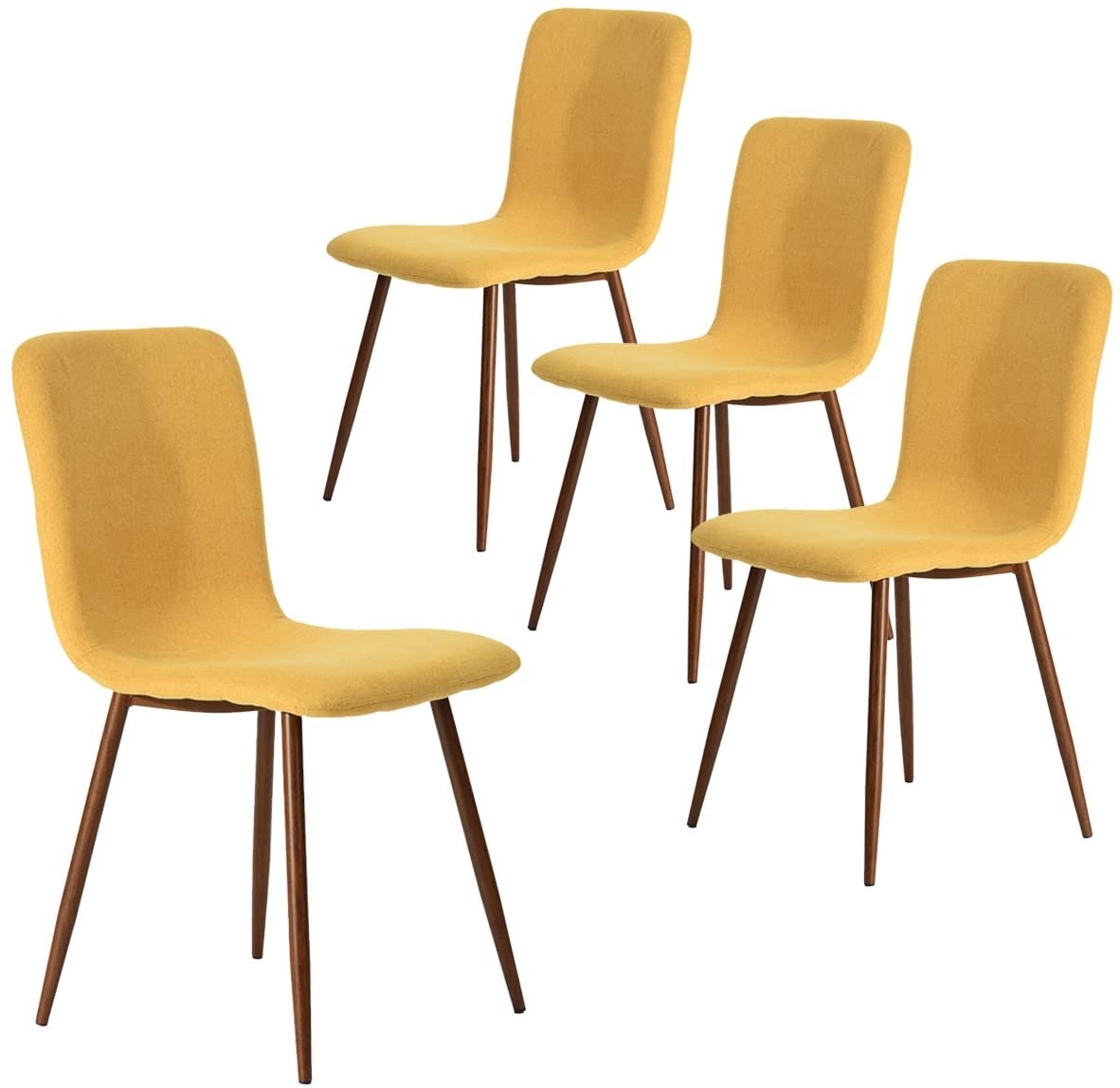 SCARGILL צהוב בד - כיסאות לפינת אוכל-2320