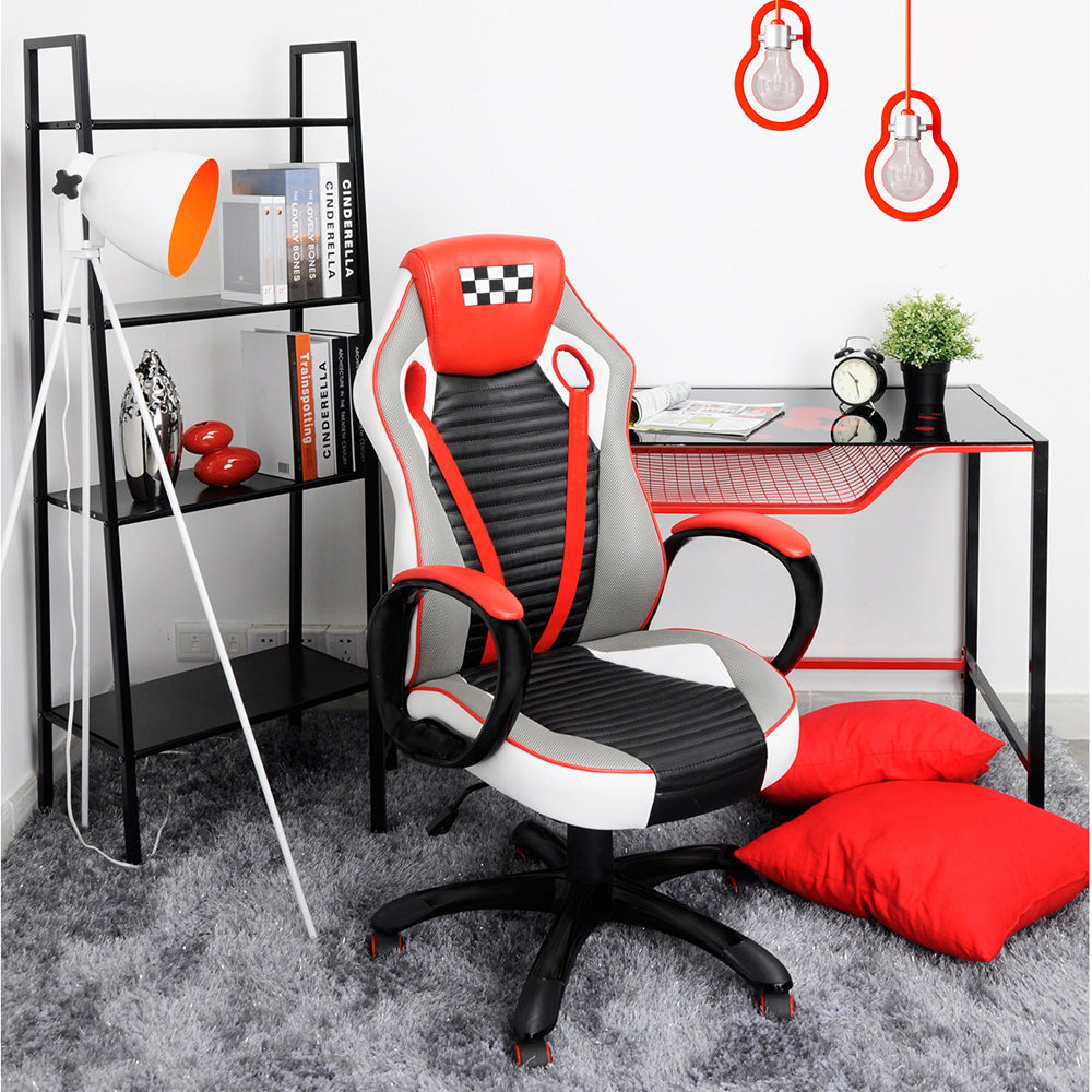EMINEM - אדום - כיסא גיימינג-0342