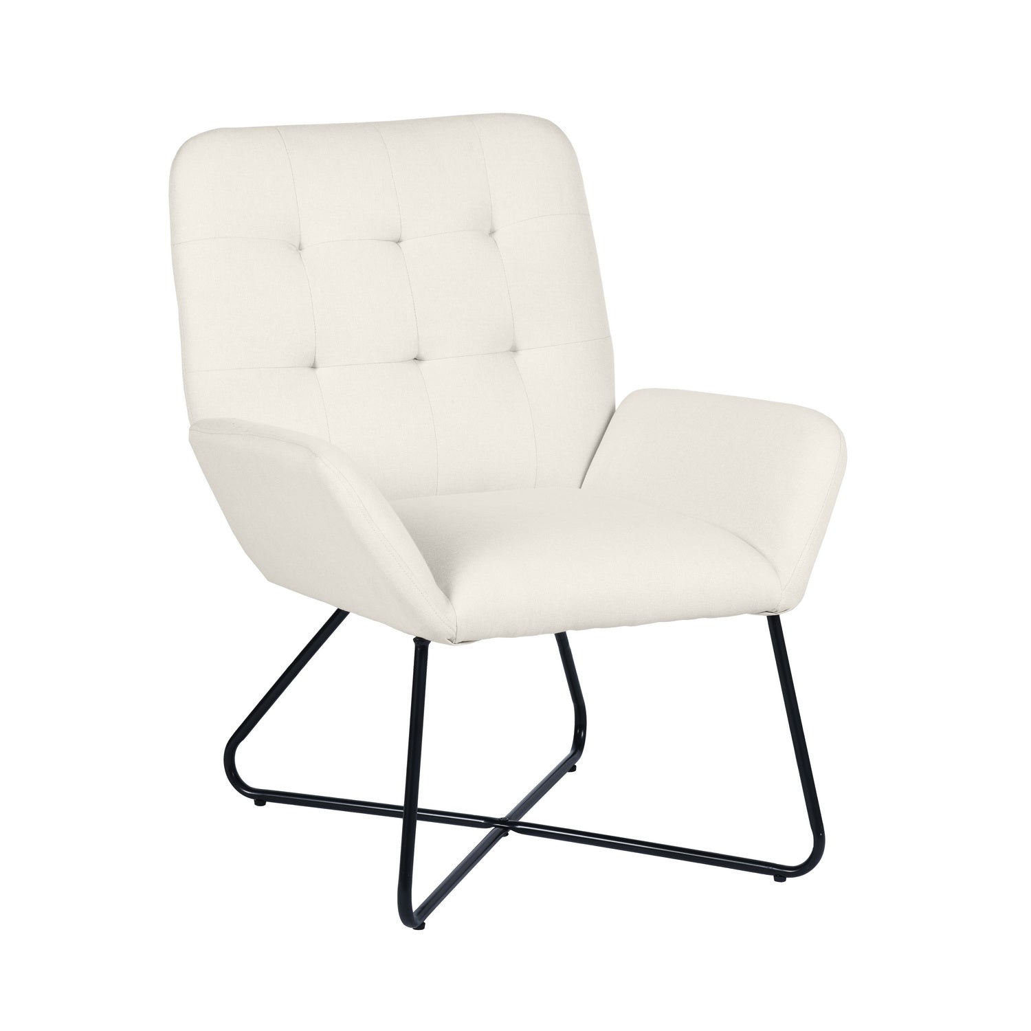 NICOLAS קרם - כורסא מעוצבת-7951