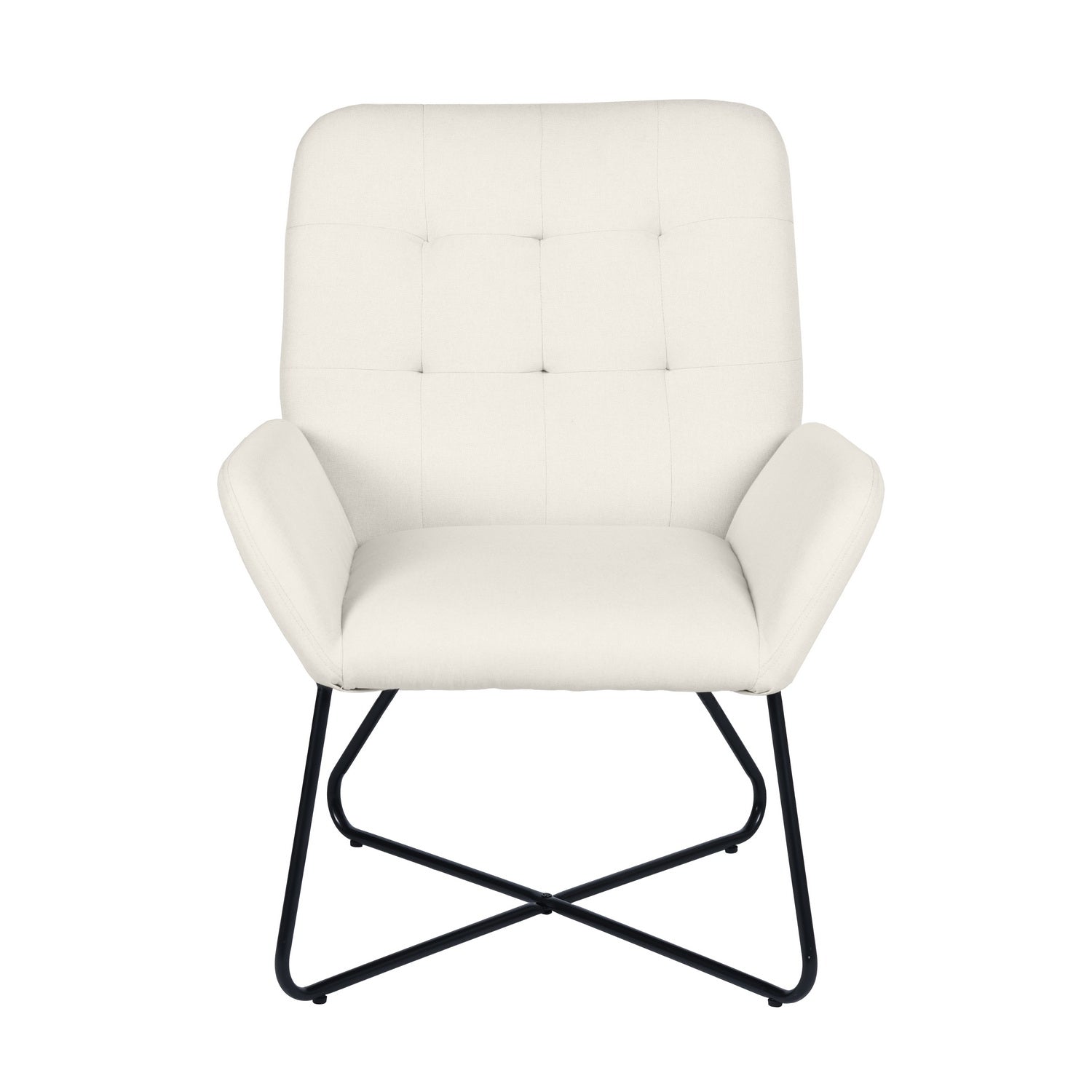 NICOLAS קרם - כורסא מעוצבת-7951