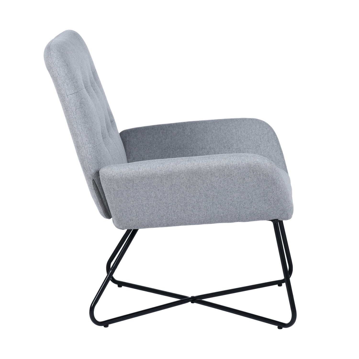 NICOLAS אפור - כורסא מעוצבת-7949