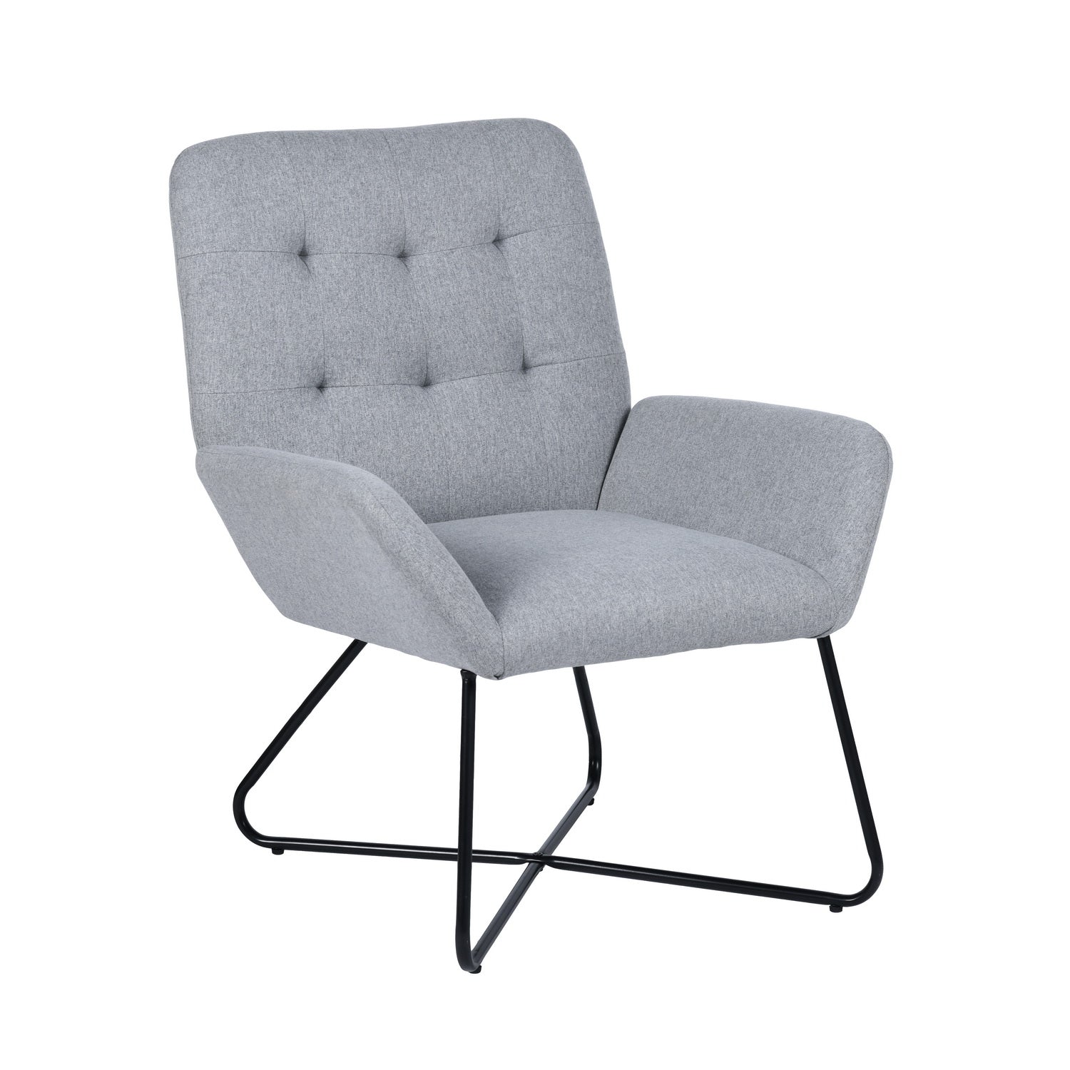 NICOLAS אפור - כורסא מעוצבת-7949