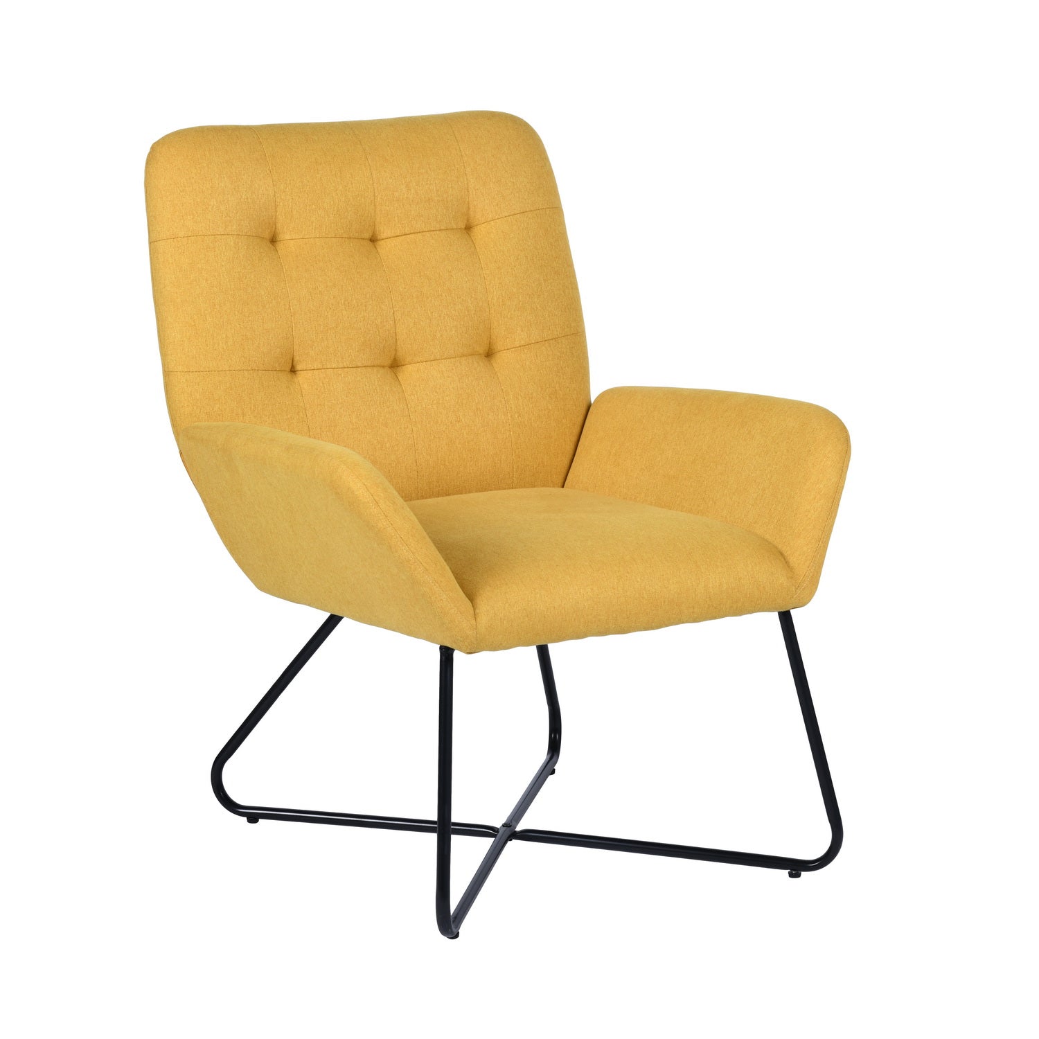 NICOLAS חרדל - כורסא מעוצבת-7952