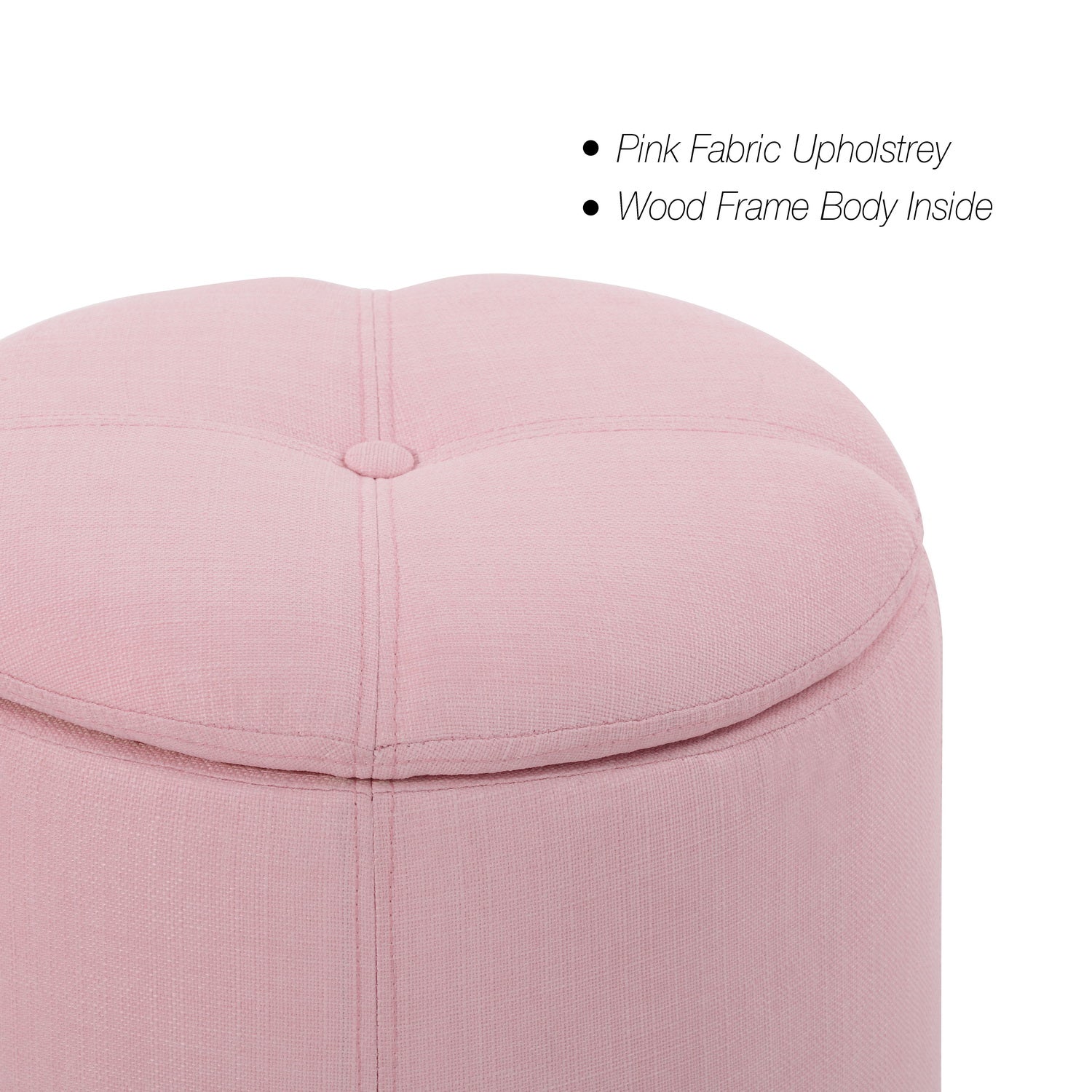 WHAKAMARU ורוד - הדום אחסון עגול