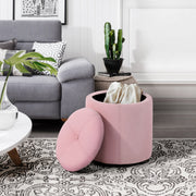 WHAKAMARU ורוד - הדום אחסון עגול