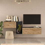 Nox KBL2-AA- -פחם-אורן - מזנון טלוויזיה צף