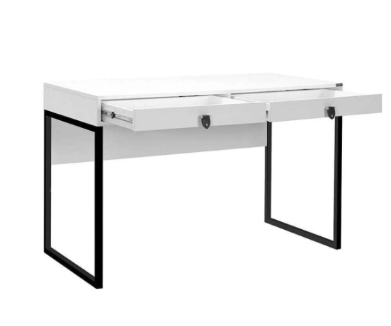 Tavolo- CMS-922-DD-לבן- שולחן עבודה